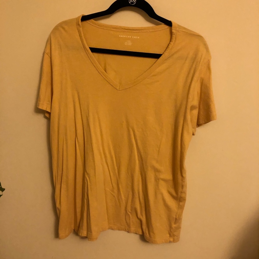 Short Sleeve AE V Neck